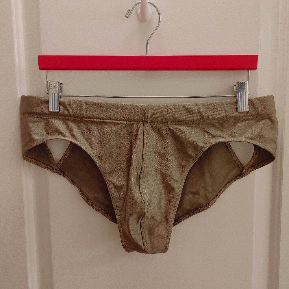 Rufskin Pedro Swim Brief - Burnt Olive - Large